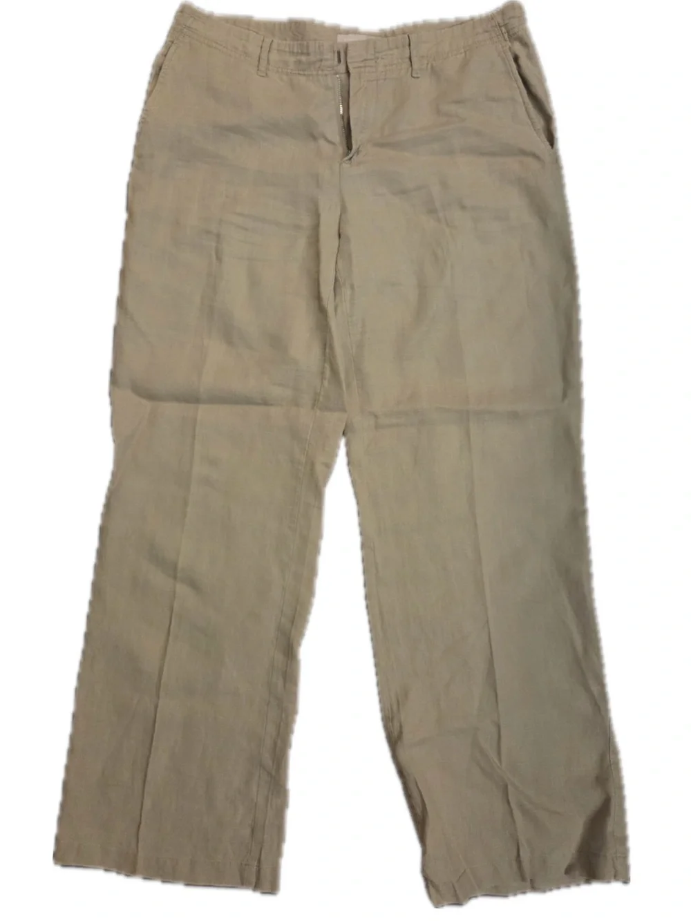 Banana Republic Women’s Khaki Straight-Leg Pants - Light Tan - Picture 1 of 6